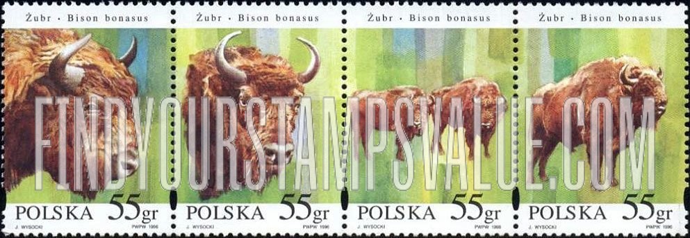 FindYourStampsValue: Bison Bonasus