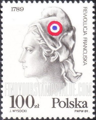 FindYourStampsValue: Woman Wearing a Phrygian Cap