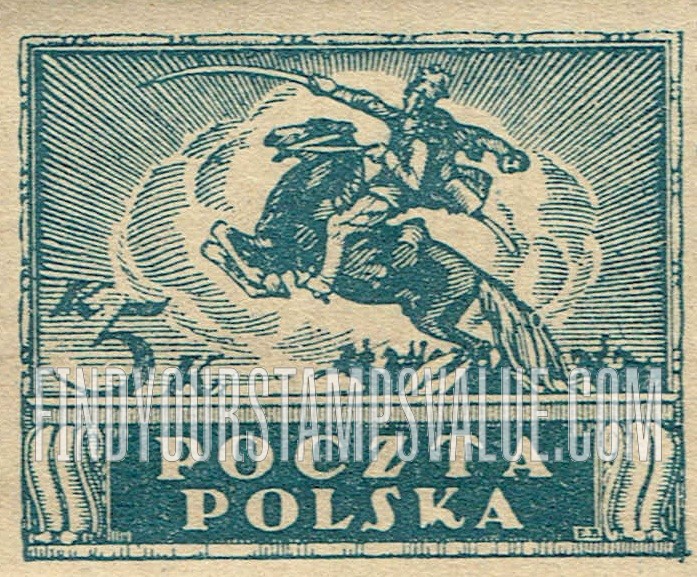 FindYourStampsValue: Polish Cavalryman