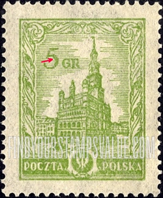FindYourStampsValue: Poznan Town Hall