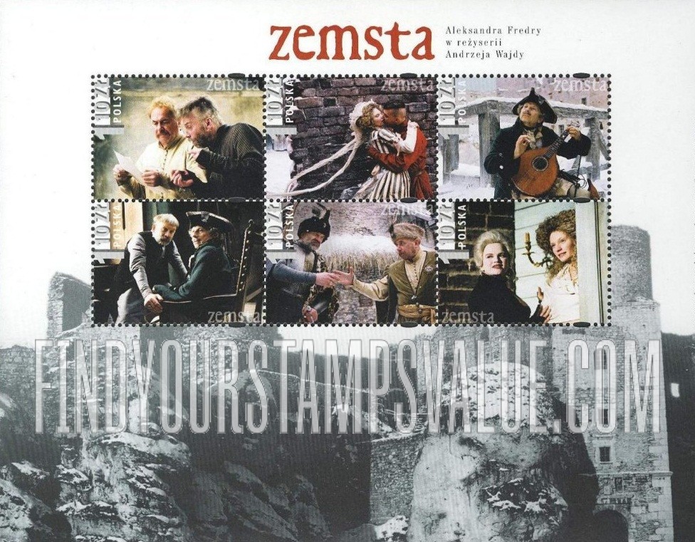 FindYourStampsValue: Premiere of Film “Zemsta,” Directed by Andrzej Wajda
