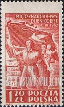 FindYourStampsValue: Flag, Two Women