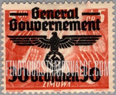 FindYourStampsValue: OCCUPATION - Winterhelp Issue