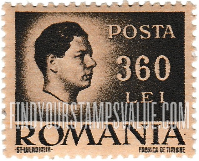 FindYourStampsValue: King Michael: King Michael