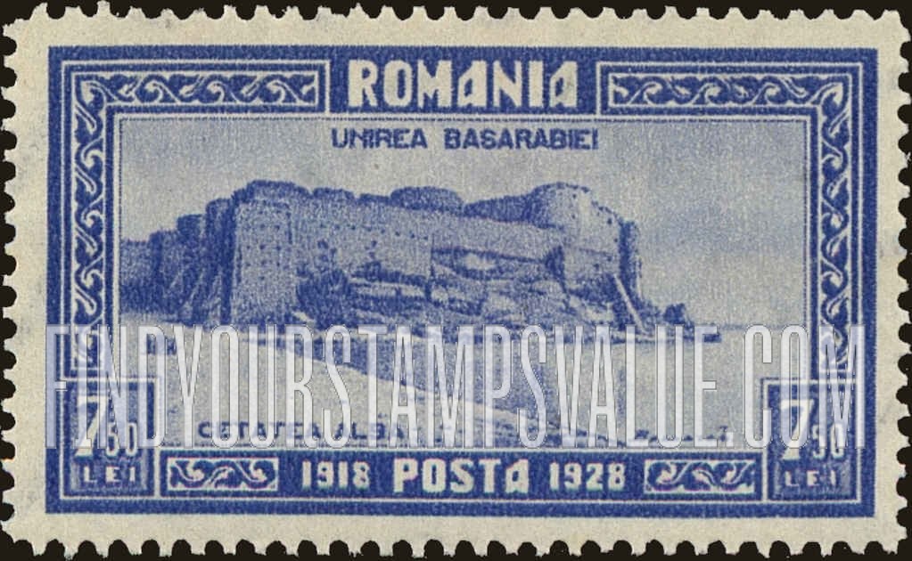 FindYourStampsValue: Fortress Cetatea Alba
