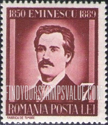 FindYourStampsValue: Mihail Eminescu
