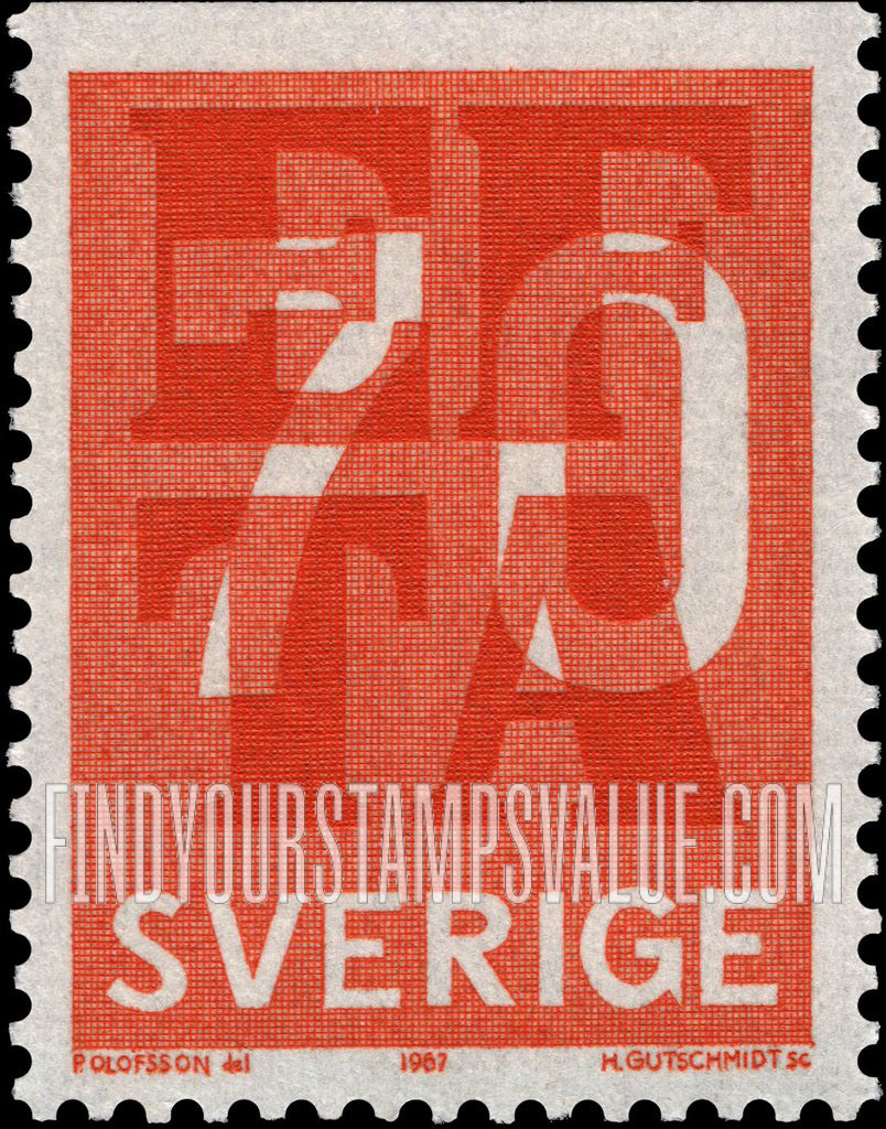 FindYourStampsValue: EFTA Emblem