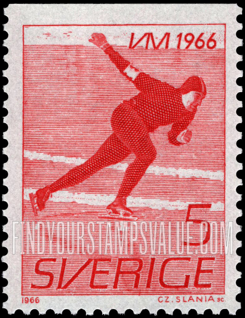 FindYourStampsValue: Speed Skater