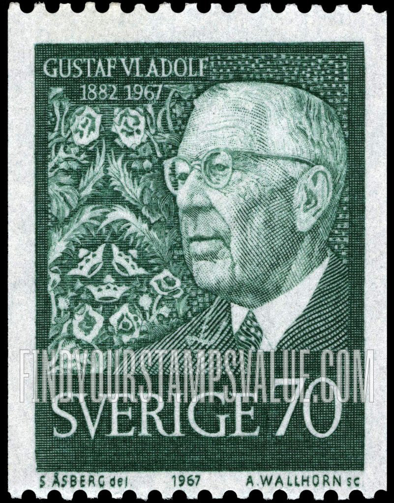 FindYourStampsValue: King Gustaf VI