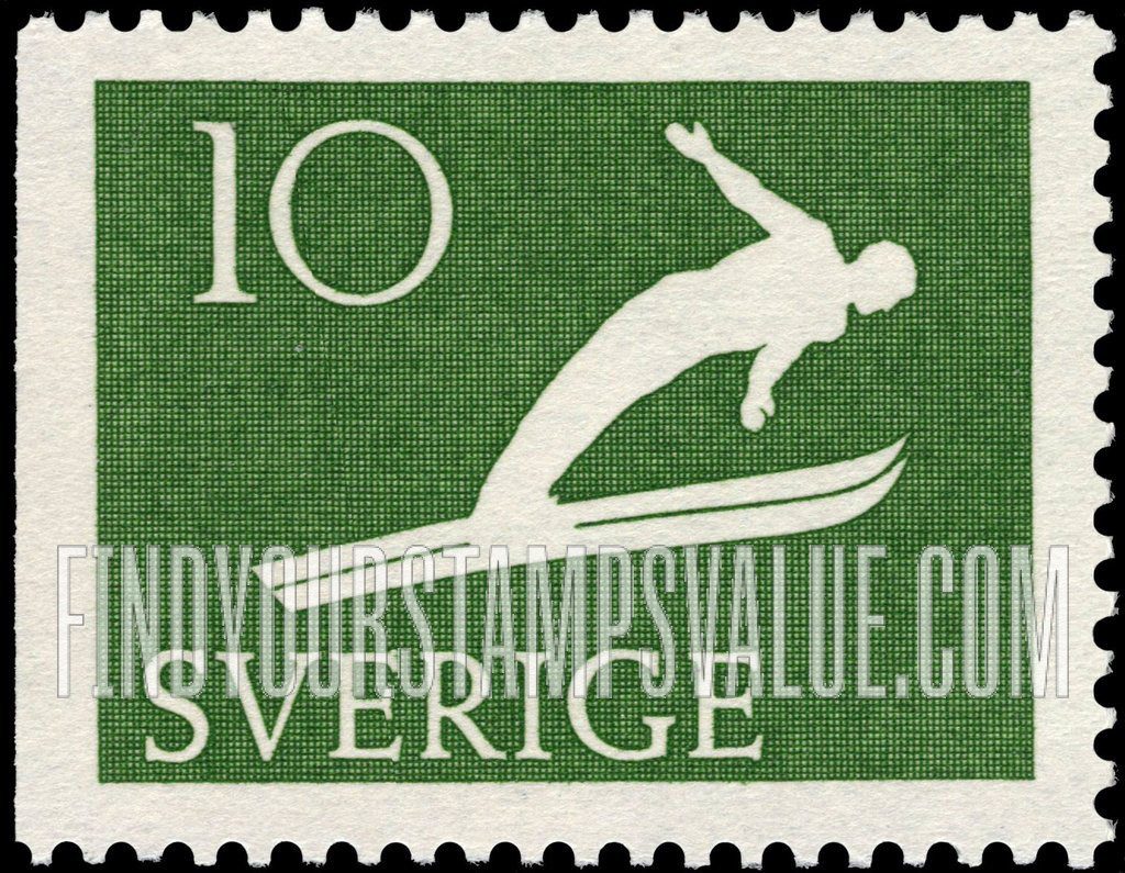 FindYourStampsValue: Ski Jump