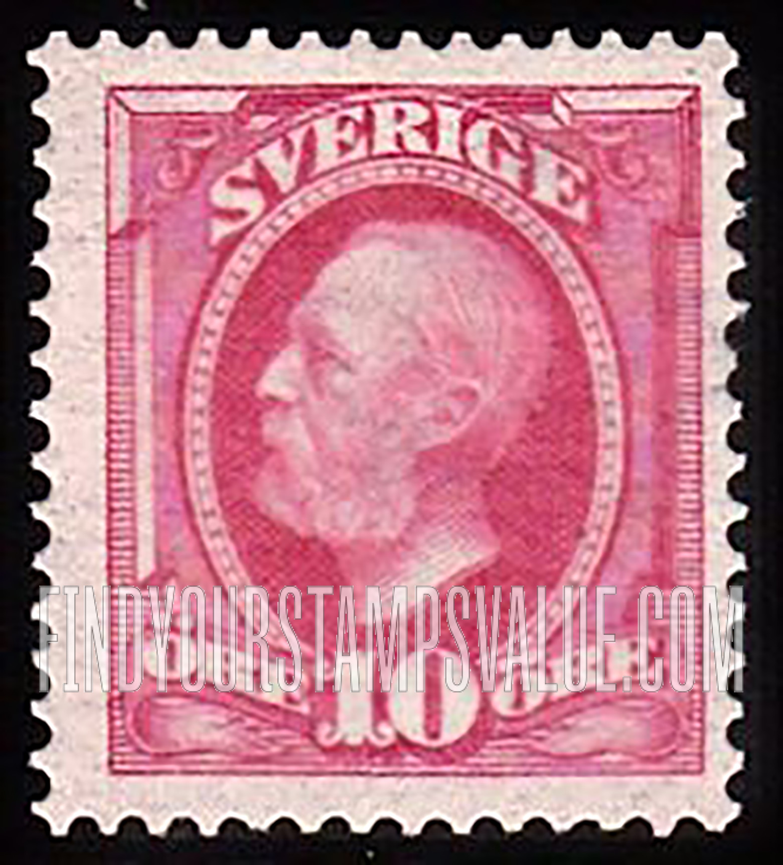 FindYourStampsValue: King Oscar II
