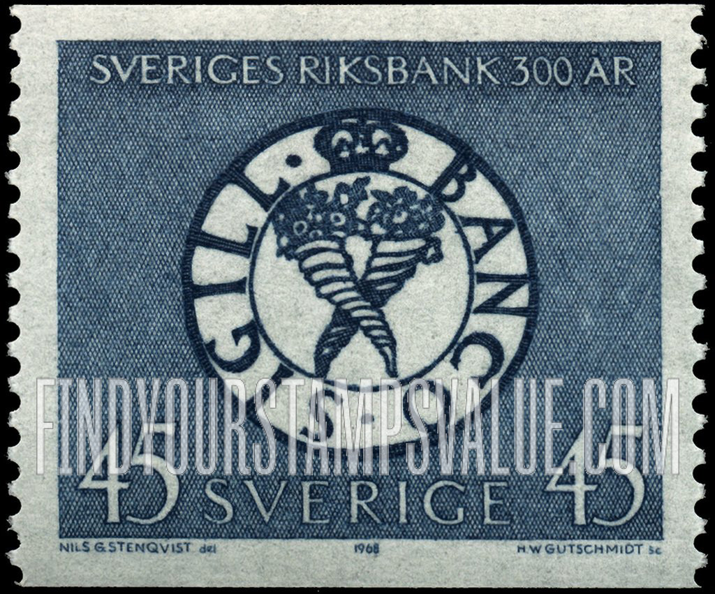 FindYourStampsValue: National Bank Seal