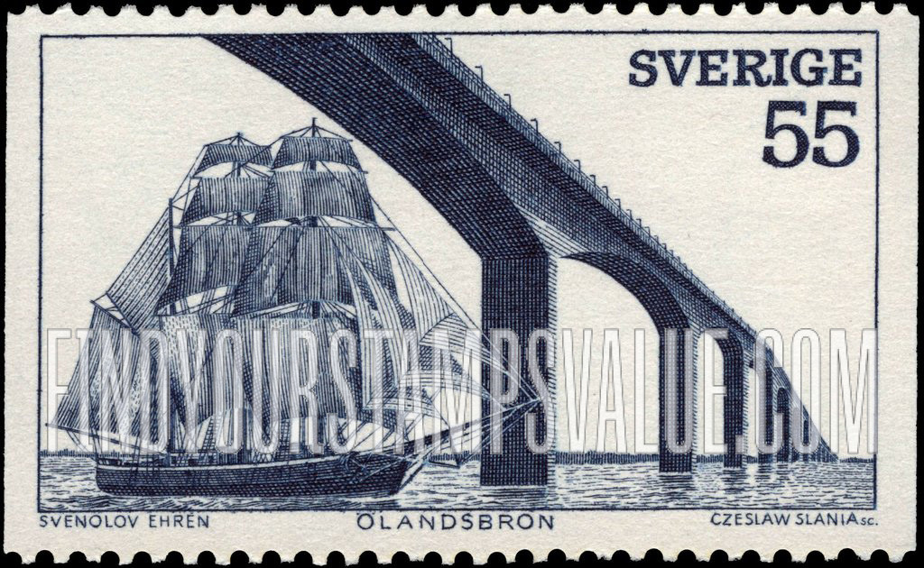 FindYourStampsValue: Oland Island Bridge