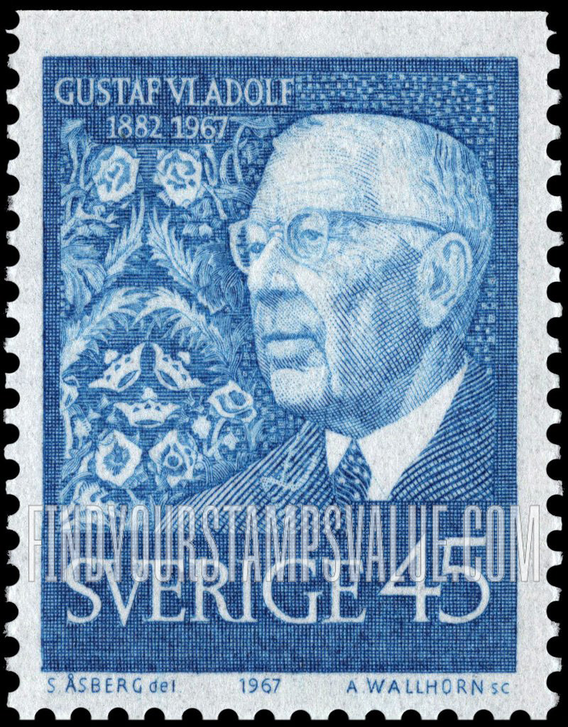 FindYourStampsValue: King Gustaf VI