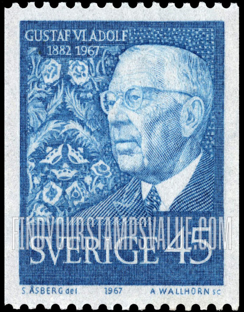 FindYourStampsValue: King Gustaf VI