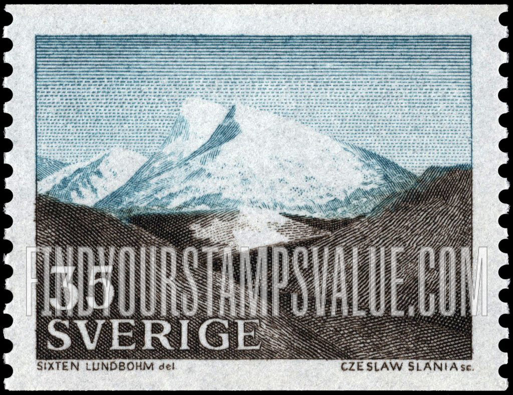 FindYourStampsValue: “The Fjeld”, by Sixten Lundbohm