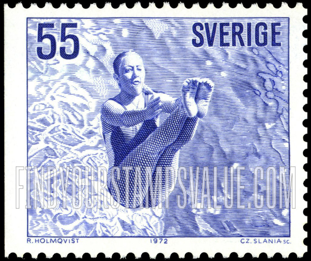 FindYourStampsValue: Women Athletes: Diving