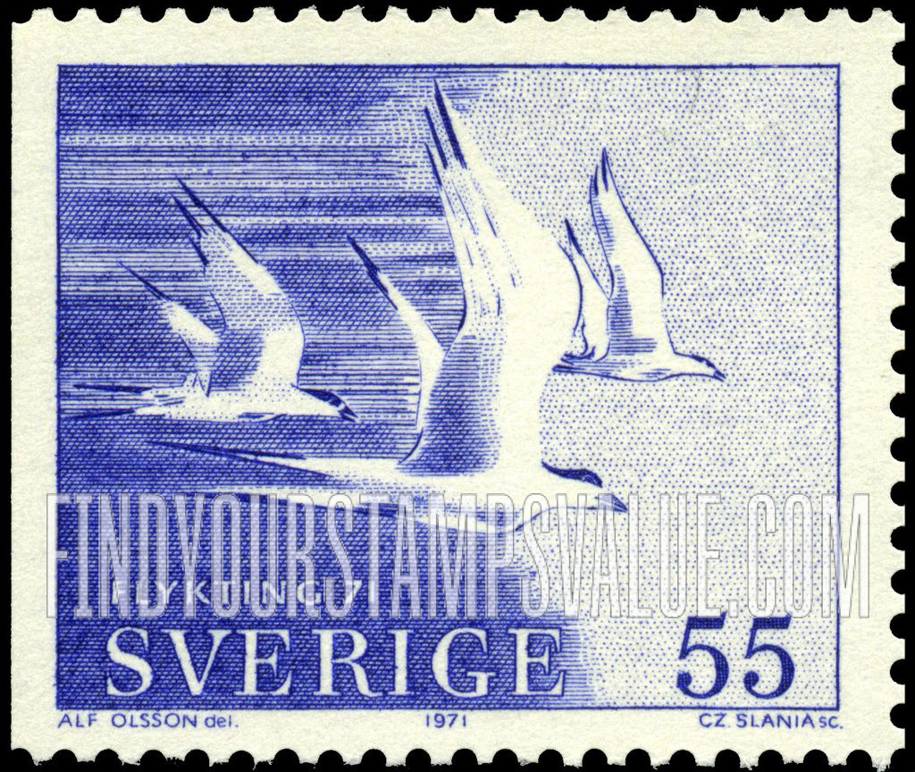 FindYourStampsValue: Terns in Flight