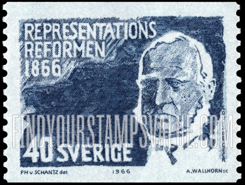 FindYourStampsValue: Baron Louis Gerhard De Geer