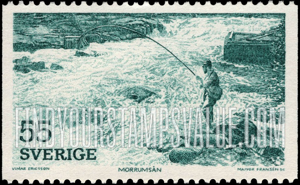 FindYourStampsValue: Salmon fishing
