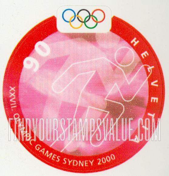 FindYourStampsValue: Federal Administration, 2000 Summer Olympics, Sydney: Runner