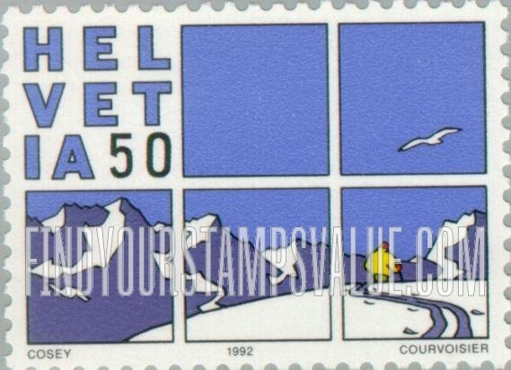 FindYourStampsValue: Federal Administration, Comic Strips: Cosey