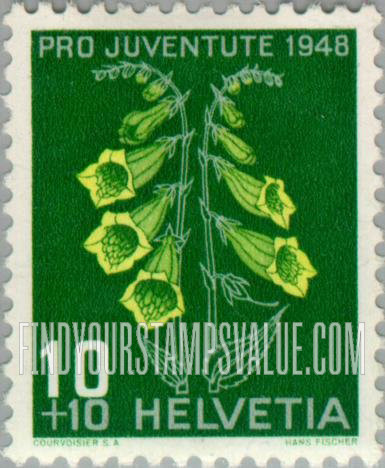FindYourStampsValue: Semi-Postal: Foxglove