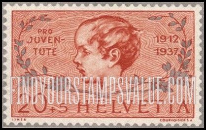 FindYourStampsValue: Semi-Postal: Boy