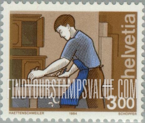 FindYourStampsValue: Federal Administration, Industry: Cabinet maker