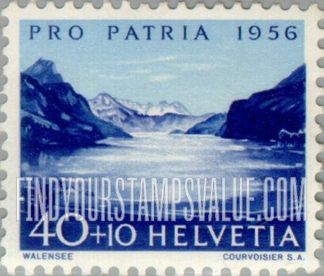 FindYourStampsValue: Semi-Postal: Lake Wallen