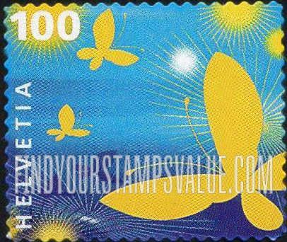 FindYourStampsValue: Federal Administration: Stylized Butterflies