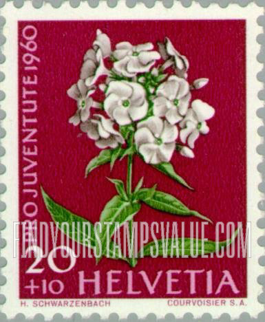 FindYourStampsValue: Semi-Postal, Flowers: Phlox