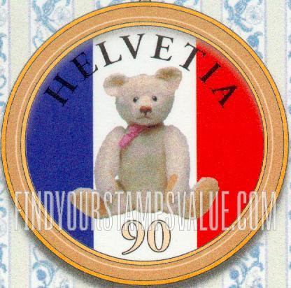 FindYourStampsValue: Federal Administration, Teddy Bears, Centenary: Teddy bear from France, 1925