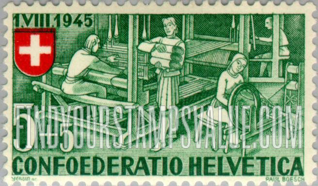 FindYourStampsValue: Semi-Postal: Weaver