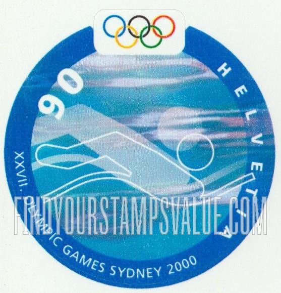 FindYourStampsValue: Federal Administration, 2000 Summer Olympics, Sydney: Swimmer