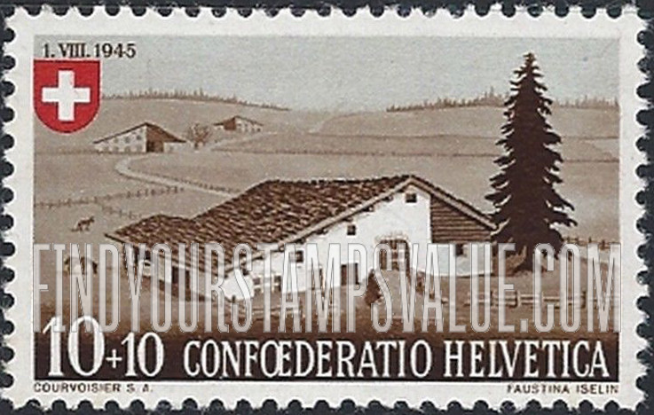 FindYourStampsValue: Semi-Postal: Farm of Jura