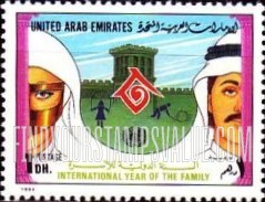 FindYourStampsValue: International year of the family - السنة الدولية للأسرة
