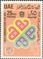 FindYourStampsValue: World Communications Year - السنة العالمية للمواصلات