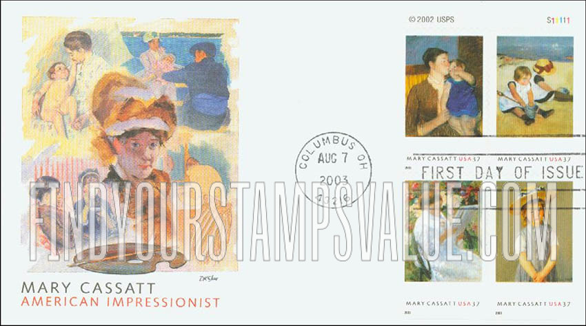 FindYourStampsValue: MARY CASSATT PAINTINGS