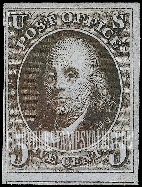 FindYourStampsValue: BENJAMIN FRANKLIN