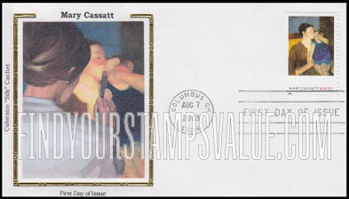 FindYourStampsValue: MARY CASSATT PAINTINGS - Young Mother