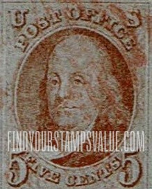 FindYourStampsValue: BENJAMIN FRANKLIN