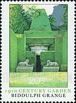 FindYourStampsValue: Great Britain (United Kingdom): British Gardens - Biddulph Grange, 19th Century Garden