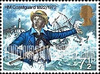 FindYourStampsValue: Great Britain (United Kingdom): Sesquicentennial of the British Coast Guard - Coast Guard