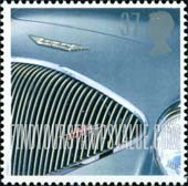 FindYourStampsValue: Great Britain (United Kingdom): Classic British Sports Cars - Austin-Healy 100