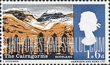 FindYourStampsValue: Great Britain (United Kingdom): Landscapes - The Cairngorms, Scotland