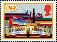 FindYourStampsValue: Great Britain (United Kingdom): British Canals, Bicentenary - Stainforth and Keadby Canal
