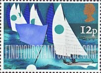 FindYourStampsValue: Great Britain (United Kingdom): Sailing - Multihulls