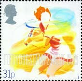 FindYourStampsValue: Great Britain (United Kingdom): Sports - Tennis