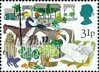 FindYourStampsValue: Great Britain (United Kingdom): British Fairs - Ancient Market Fair